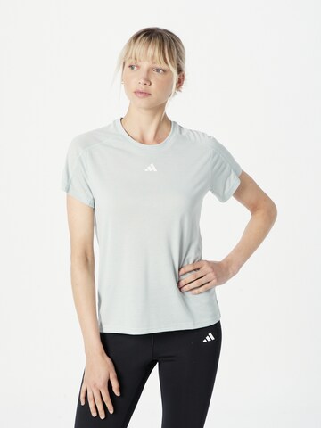 ADIDAS PERFORMANCE Performance Shirt 'Train Essentials' in Green: front