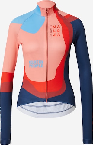 Veste de sport 'Amiata' Maloja en mélange de couleurs : devant