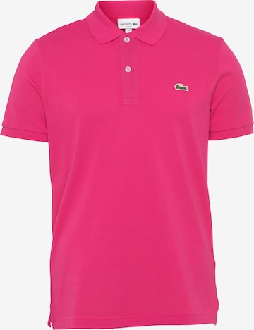 LACOSTE Slim fit Shirt in Pink: front