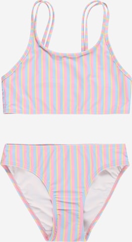 KIDS ONLY Bustier Bikini 'ANNA' in Mischfarben: predná strana