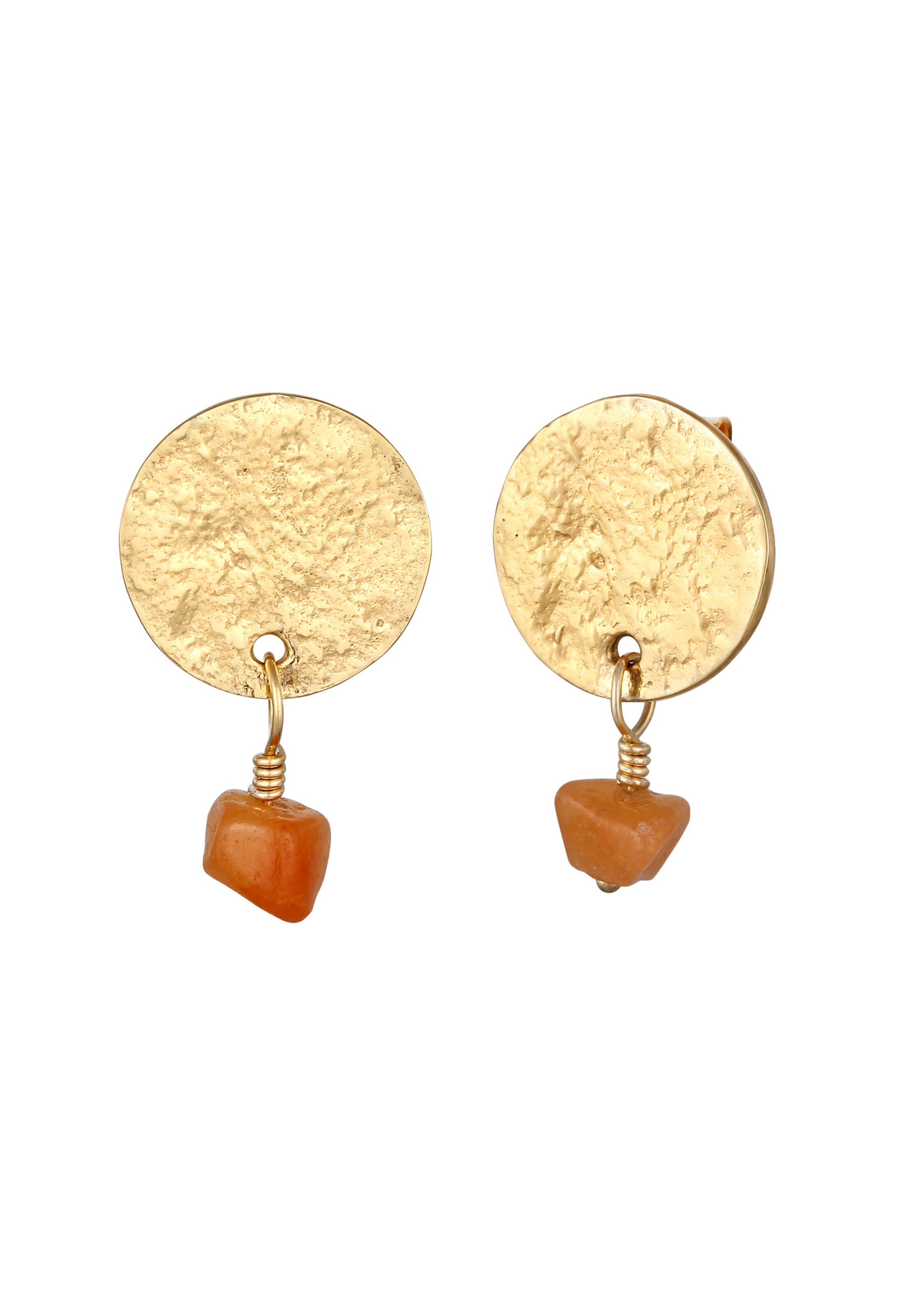 ELLI PREMIUM Earrings in Gold: front
