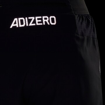 ADIDAS SPORTSWEAR Regular Workout Pants 'Adizero' in Blue