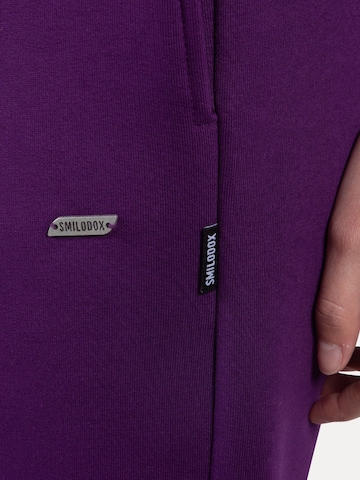 Effilé Pantalon Smilodox en violet