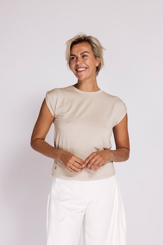 Zhrill Shirt in Beige