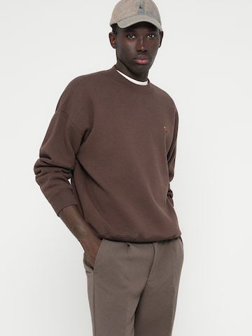Abercrombie & Fitch Sweatshirt i brun