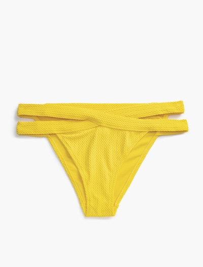 Koton Bikinibroek in de kleur Lichtgeel, Productweergave