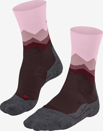 FALKE Sportsocken 'TK2 Explore' in Rot: Vorderseite