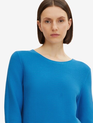 TOM TAILOR Pullover in Blau