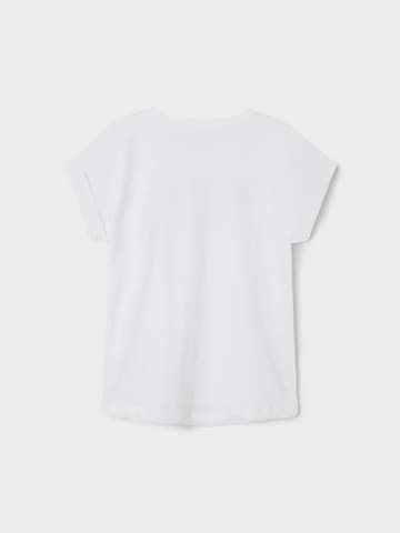 NAME IT - Camiseta 'FAMMA' en blanco