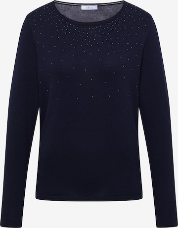 CECIL Sweater in Blue: front