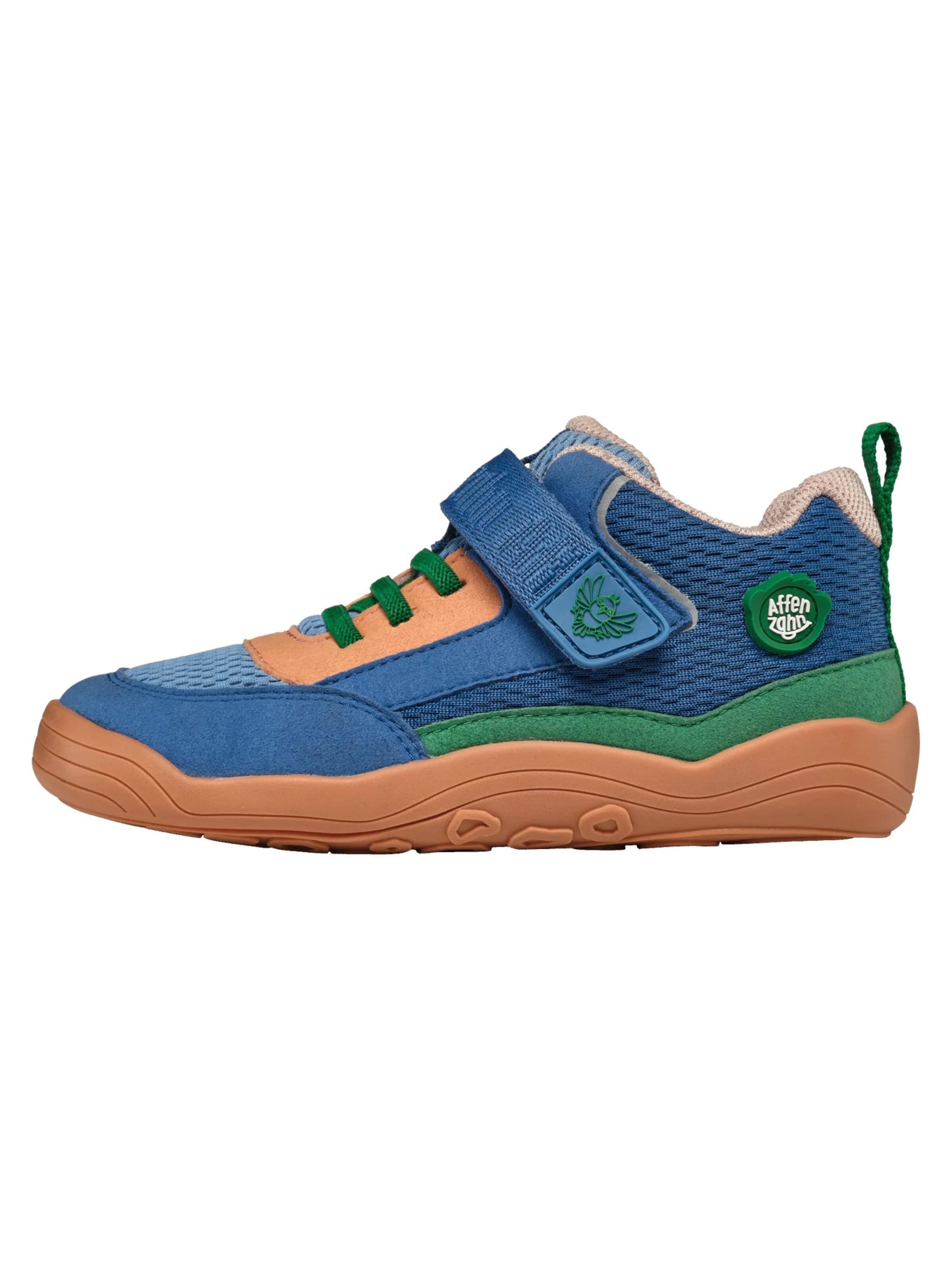 Affenzahn Sneakers 'Sneaker Vegan Cheerly' in Blue: front
