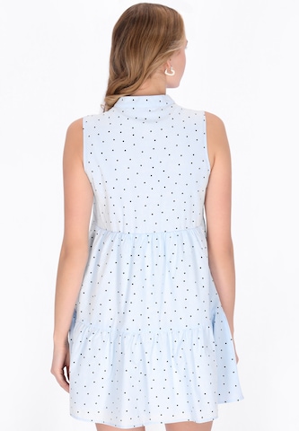 Robe-chemise MYMO en bleu