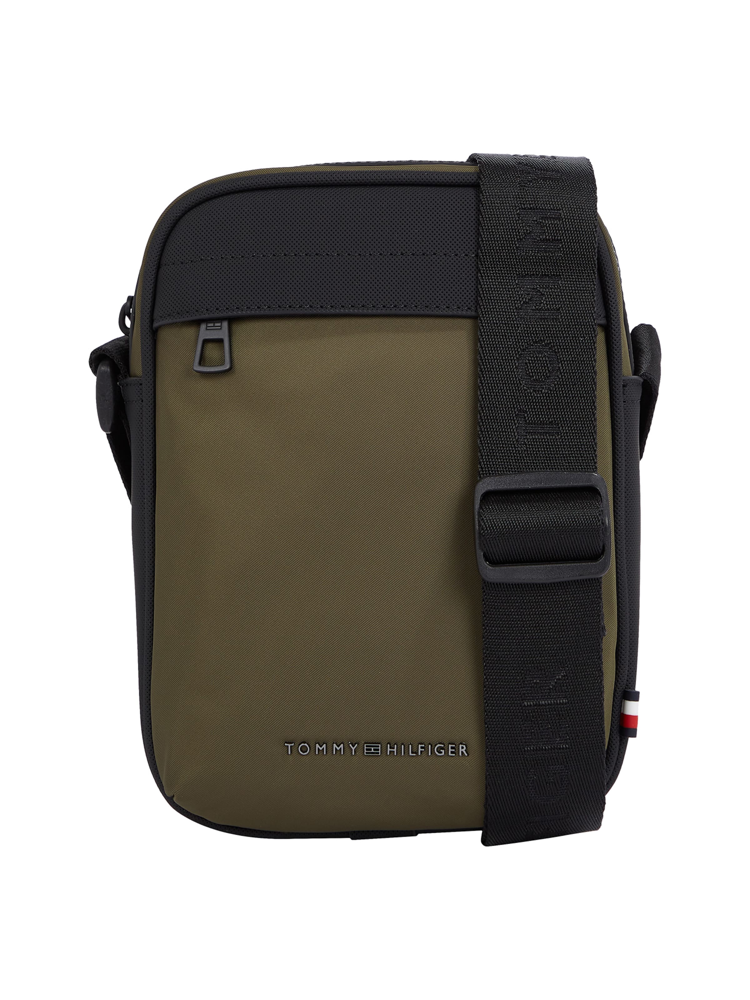 TOMMY HILFIGER Taška přes rameno – zelená: přední strana