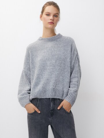 Pull&Bear Sweater in Grey: front