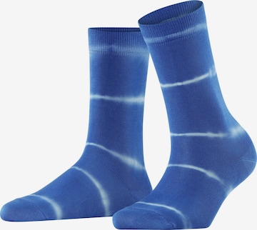 FALKE Socken 'Wave Bond' in Blau: Vorderseite