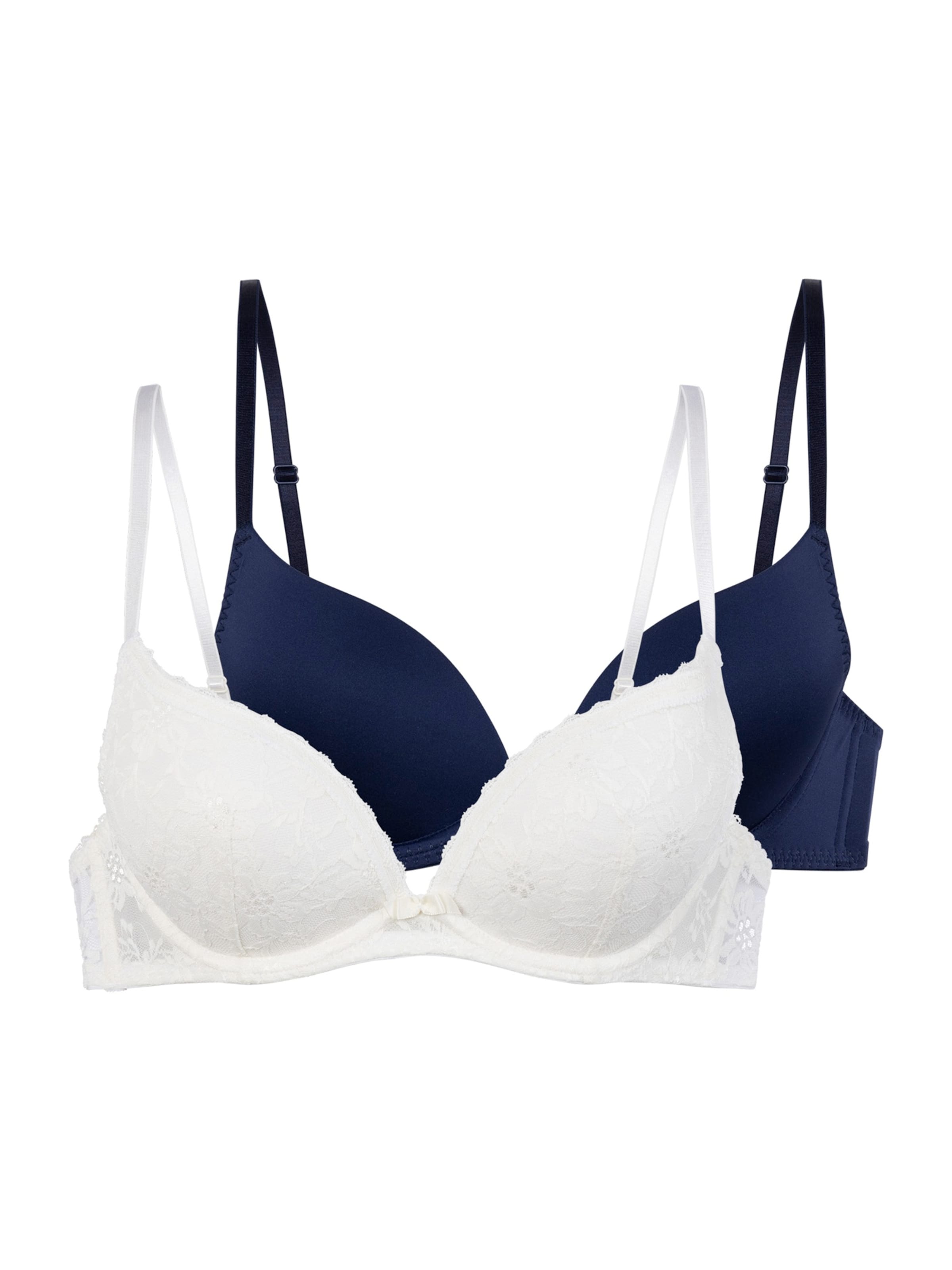 Dorina Push-up BH 'SONIA' in Beige: voorkant