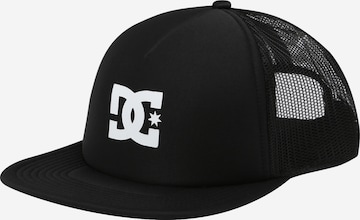 DC Shoes - Gorra 'GAS STATION' en negro: frente