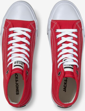 JACK & JONES Sneakers high i rød