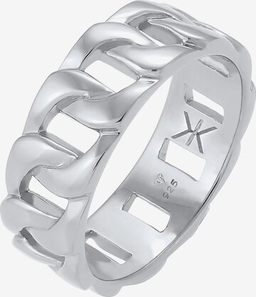 KUZZOI Ring i silver: framsida