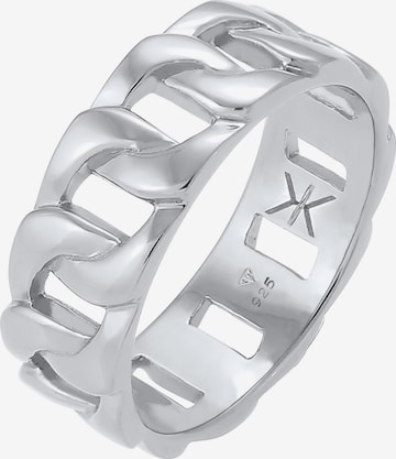 KUZZOI Ring in Silver: front