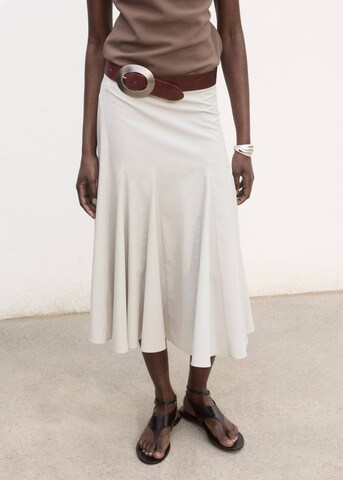 MANGO Skirt 'Aina-H' in Grey: front