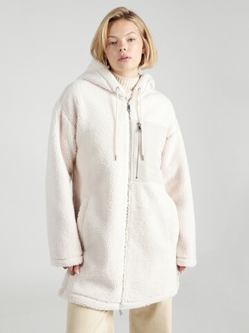 DKNY Performance - Chaqueta polar en beige: frente