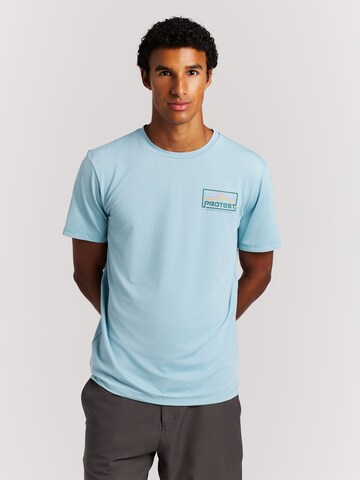 PROTEST Performance Shirt 'PRTDonald' in Blue