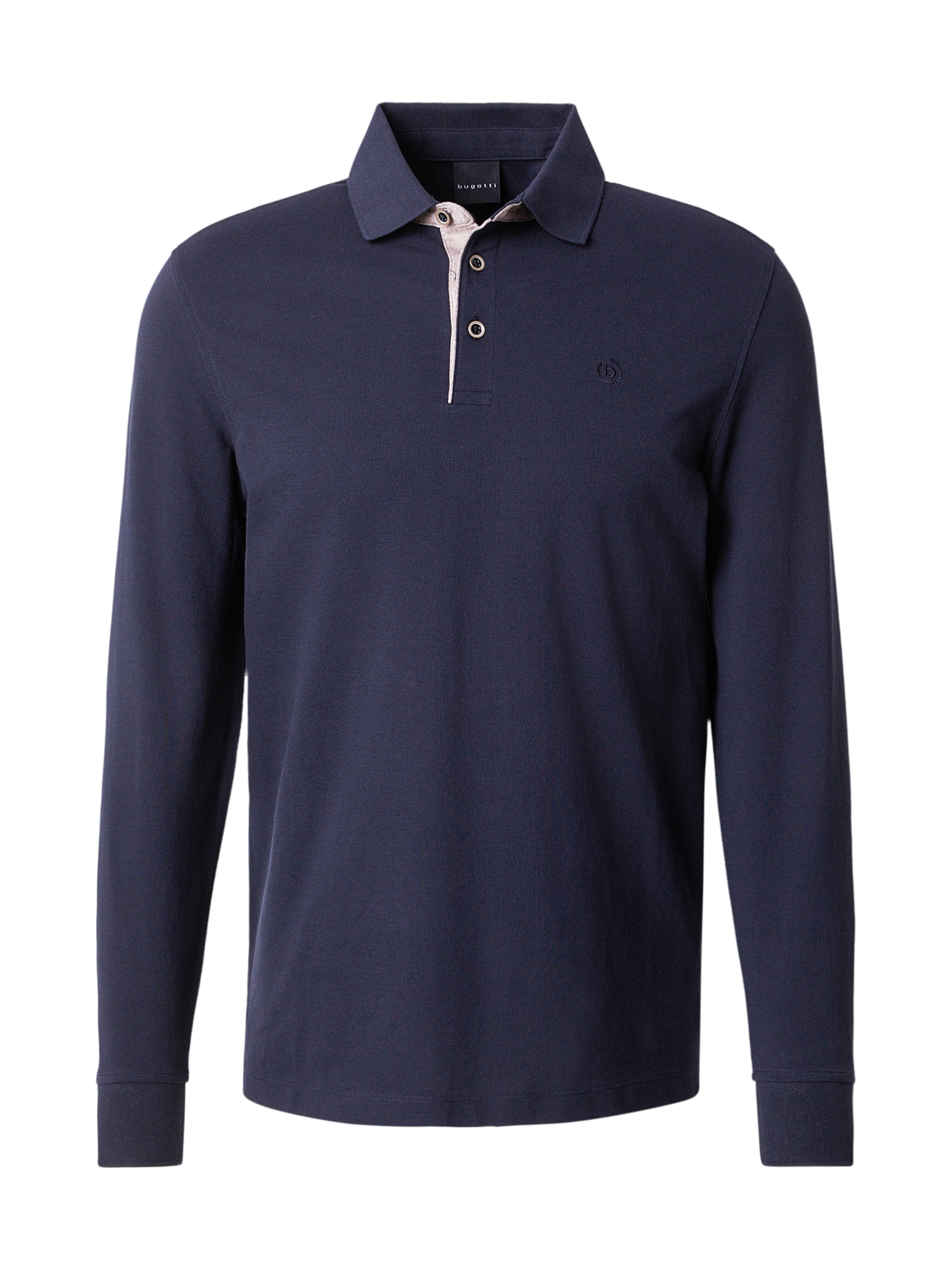 bugatti T-shirt 'Wirk' i blå: framsida