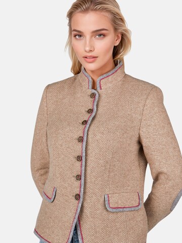 Blazer White Label en beige : devant