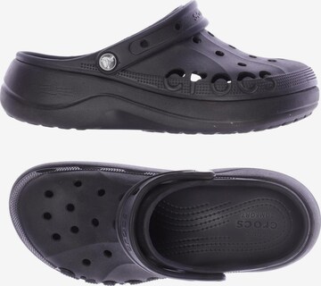 Crocs Sandalen 40,5 in Schwarz: predná strana