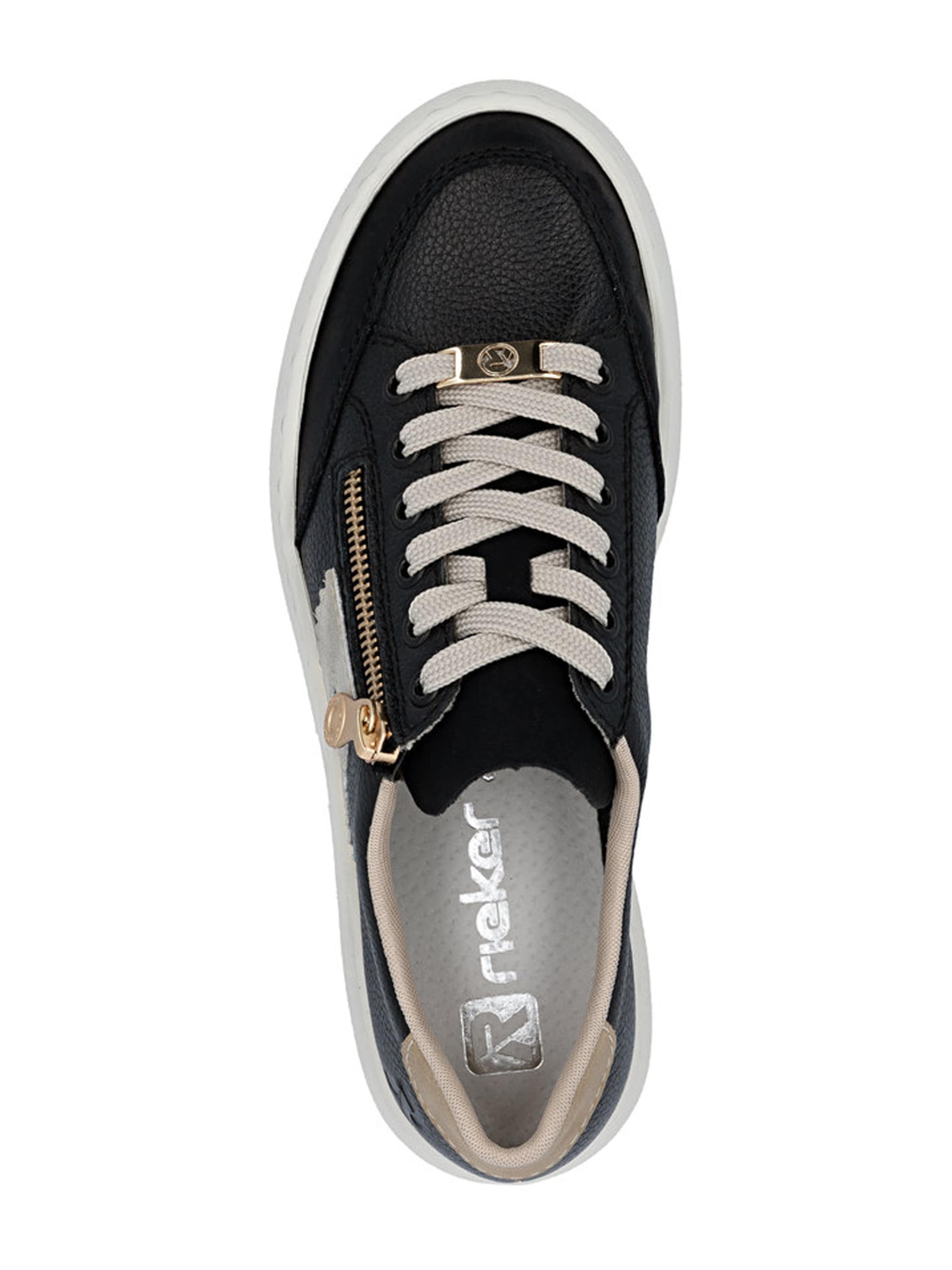Baskets basses Rieker en noir