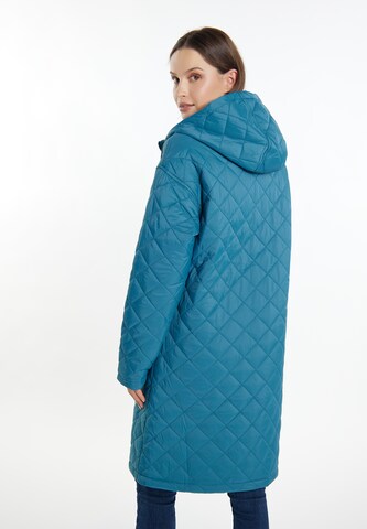 Manteau mi-saison Usha en bleu