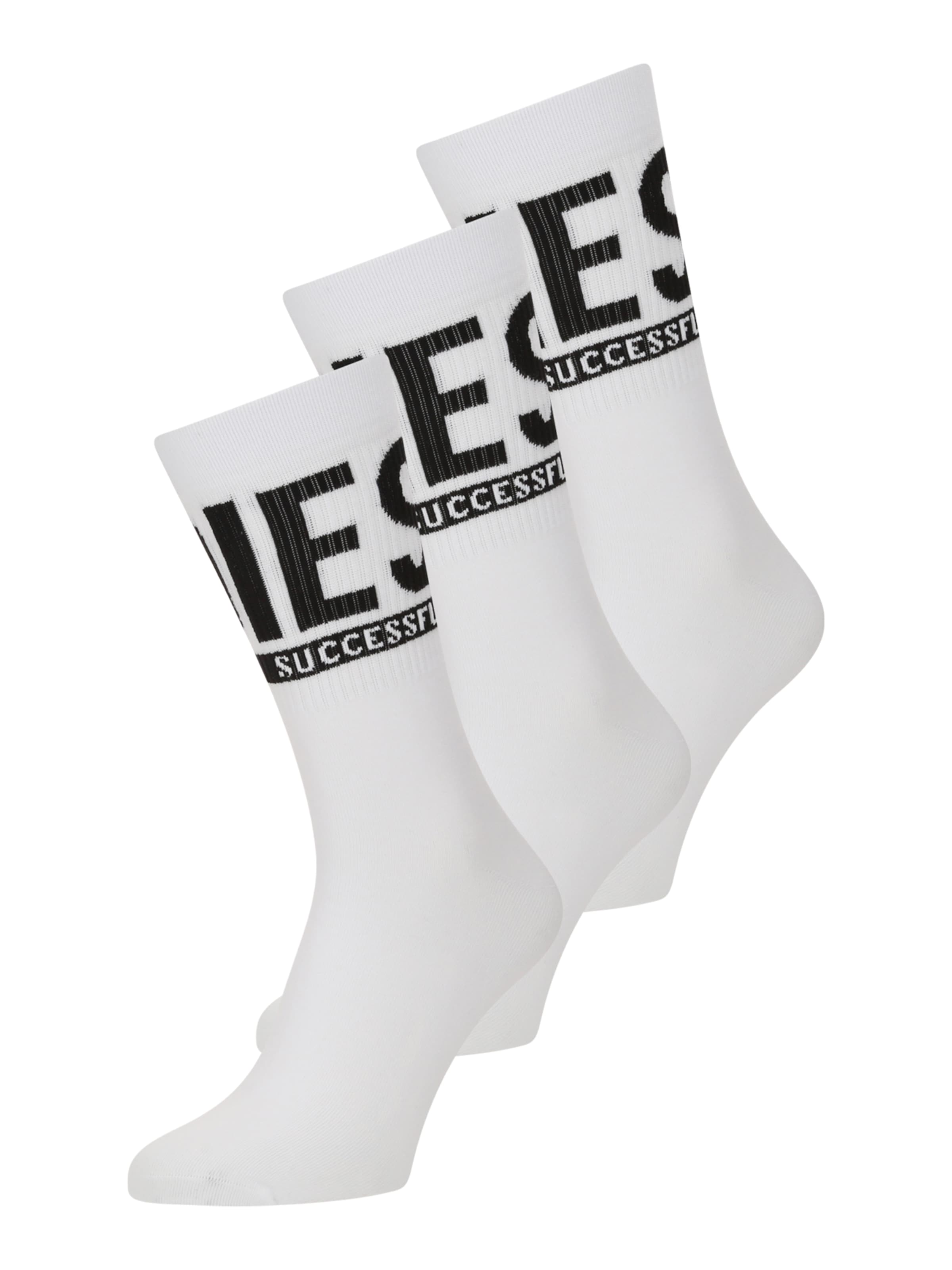 DIESEL Ponožky &#x27;SKM-RAY&#x27; – bílá: přední strana