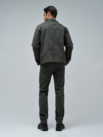 Salsa Jeans Tussenjas in Groen