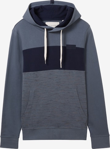 Sweat-shirt TOM TAILOR en bleu : devant