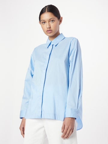 UNITED COLORS OF BENETTON Blouse in Blauw: voorkant