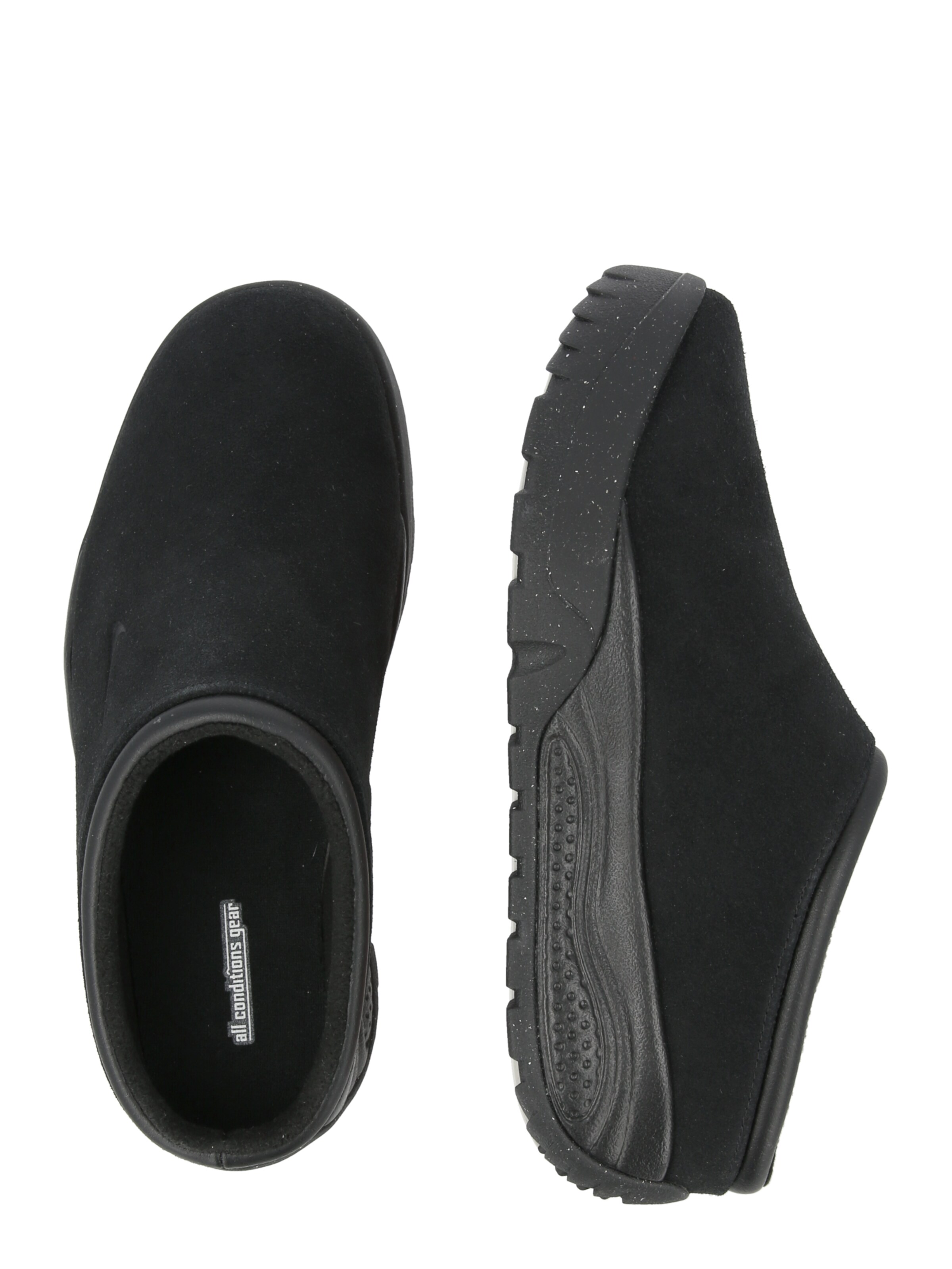 Nike Sportswear Slip on -tennarit 'ACG RUFUS' värissä musta: sivusta