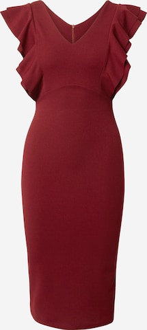 WAL G. - Vestido 'ALESSIA' em vermelho: frente