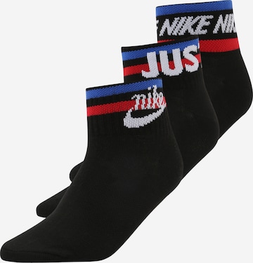 Nike Sportswear Ponožky 'Everyday Essential' – černá: přední strana