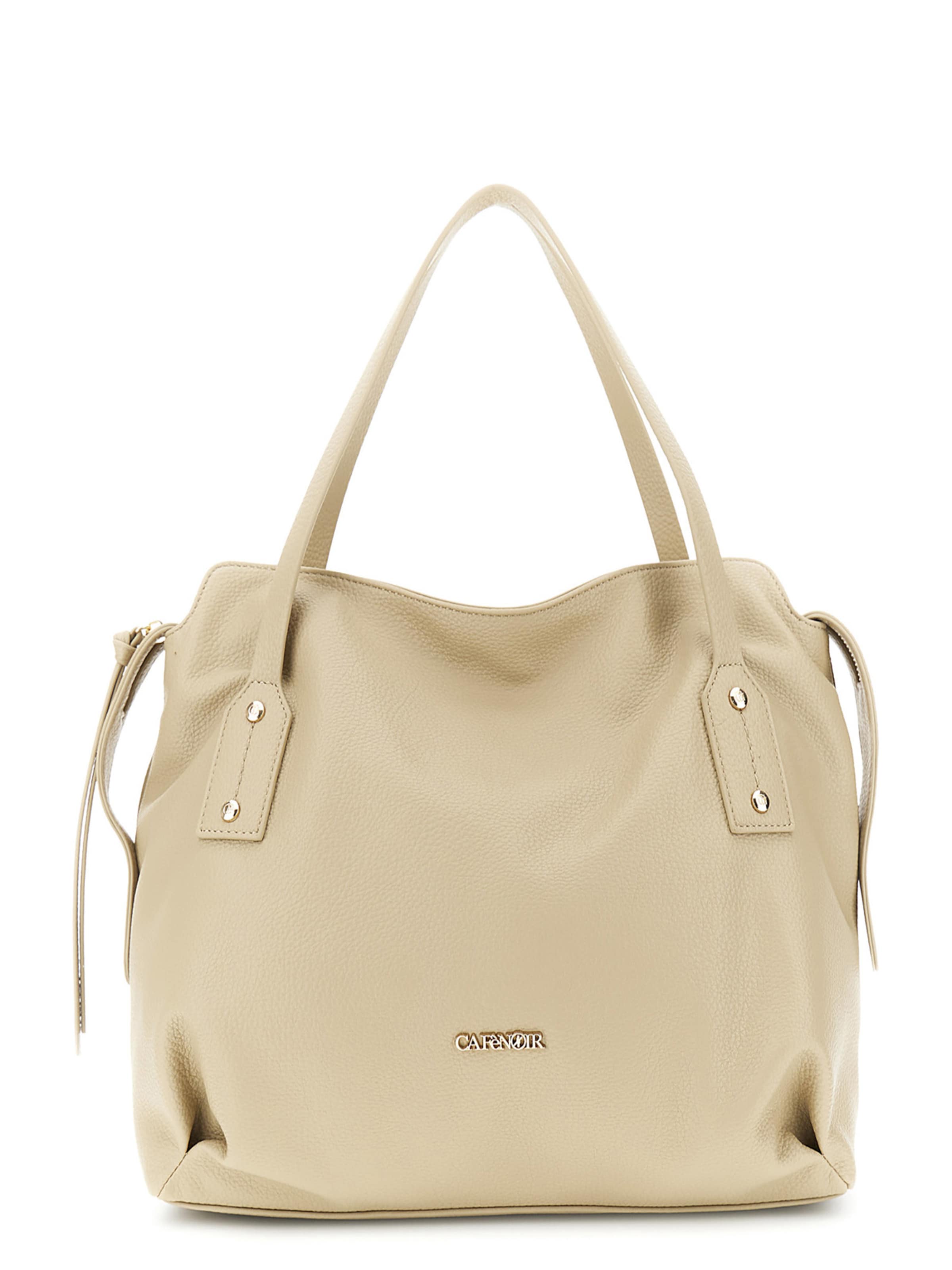 Borsa a sacco di CAFè NOIR in beige: frontale