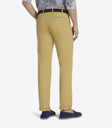 MEYER Slim fit Chino Pants 'Chicago' in Yellow