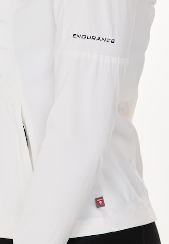 ENDURANCE Athletic Jacket 'Beistyla' in White