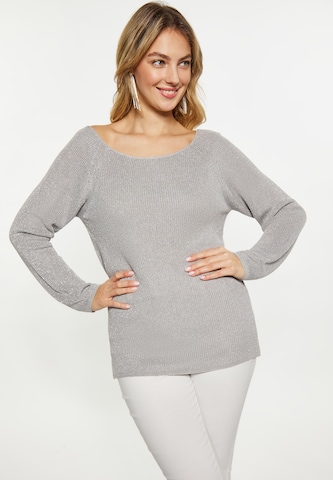 faina Sweater in Grey: front