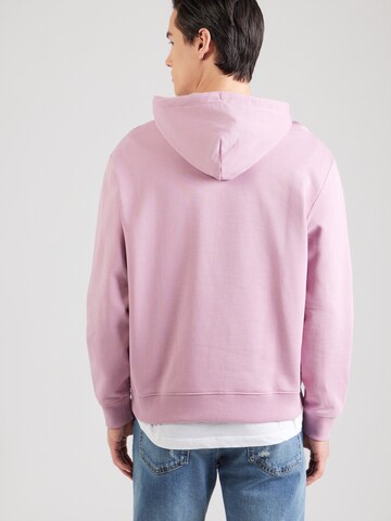 Calvin Klein Jeans - Sweatshirt em rosa: atrás