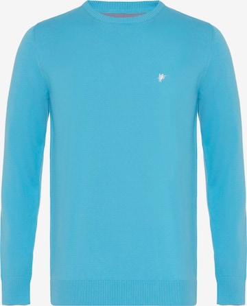 DENIM CULTURE - Pullover ' NEROLI ' em azul: frente