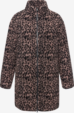 LASCANA Fleecejacke in Braun: Vorderseite