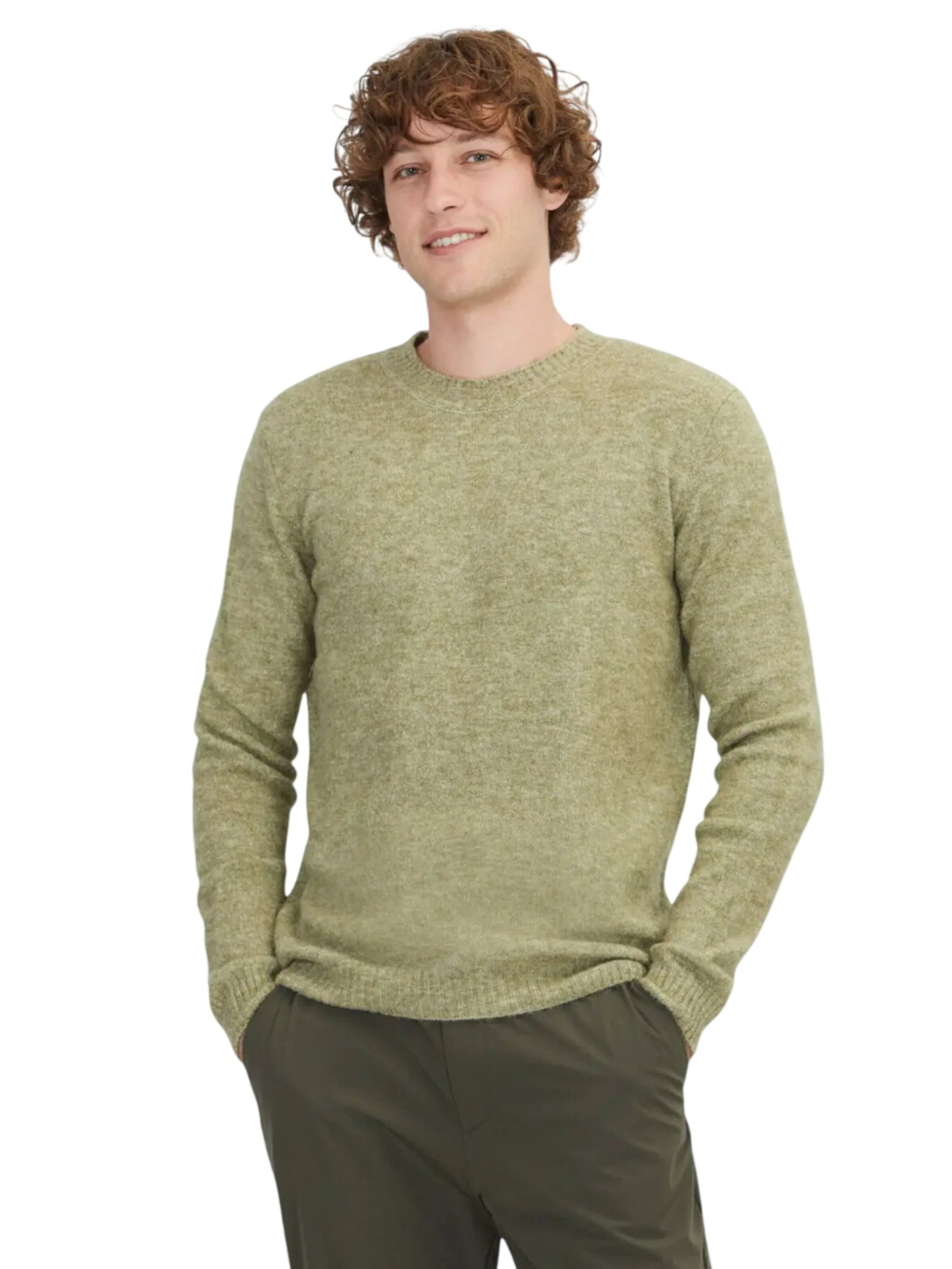 Pull-over KİP en vert : devant