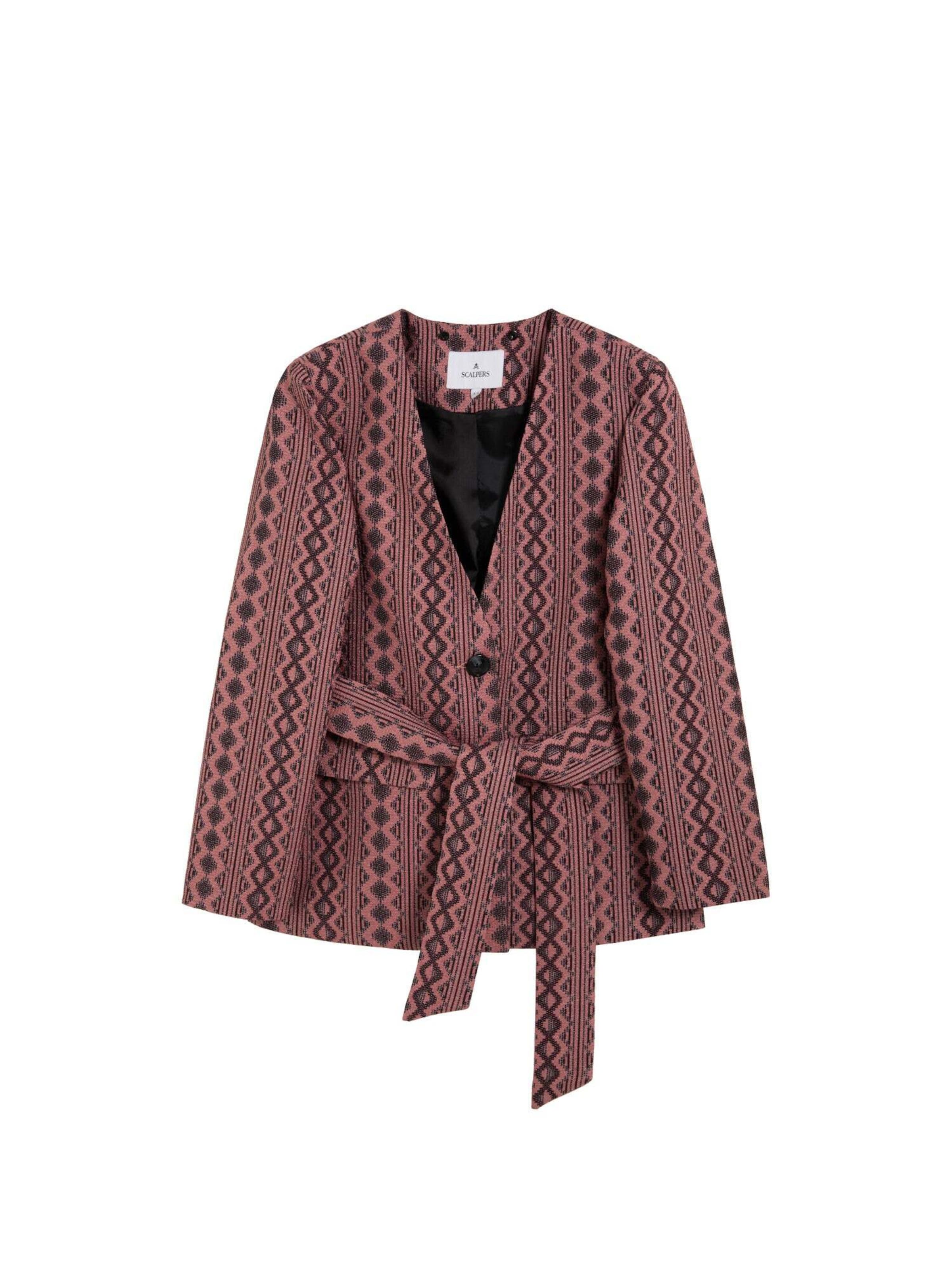 Blazer di Scalpers in rosa: frontale