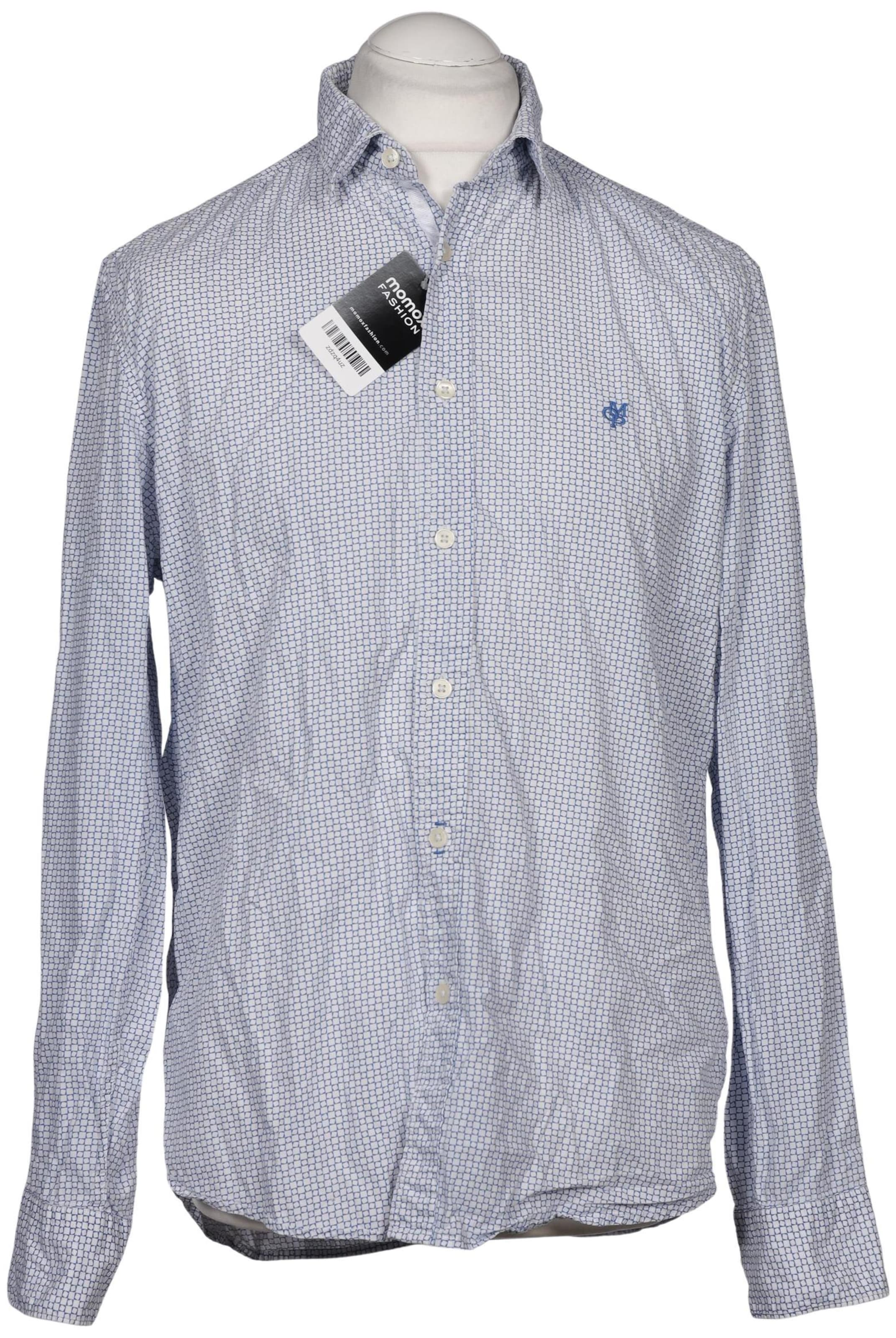 Marc O'Polo Hemd M in Blau: Vorderseite
