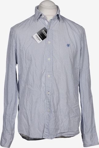 Marc O'Polo Button Up Shirt in M in Blue: front
